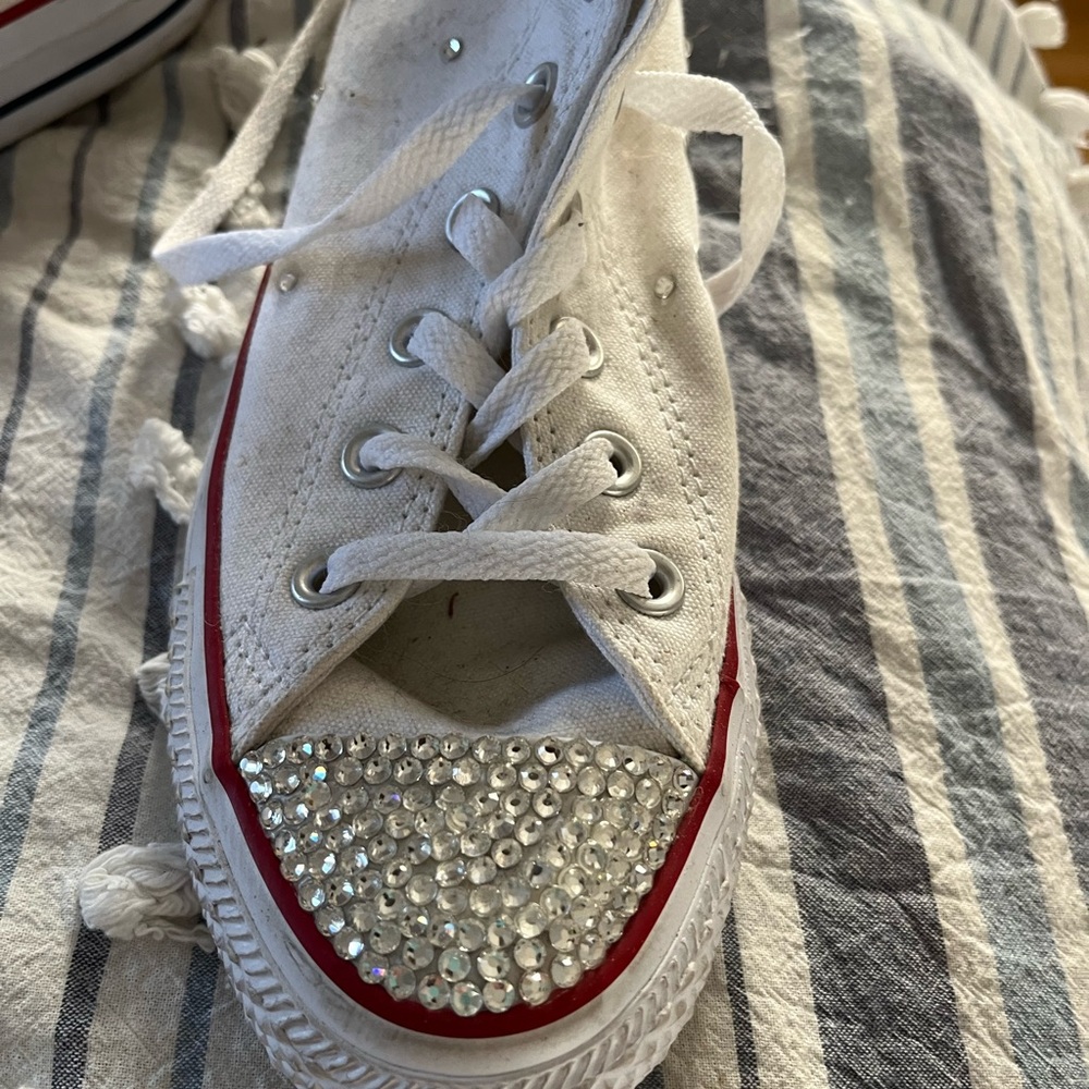 High Top Converse Swarovski Shoes Converse Swarovski X Chuck 70 De